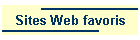 Sites Web favoris